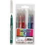 Colortime Glittertusch - mixade frger - 2 mm - 6 st