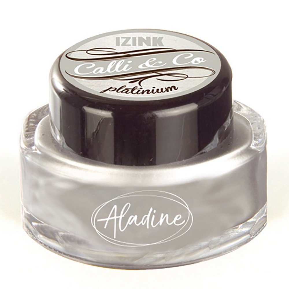 Kalligrafiblæk Calli & Co 15 ml - Platinum - Tusch & Blæk, Kunstnerfarver