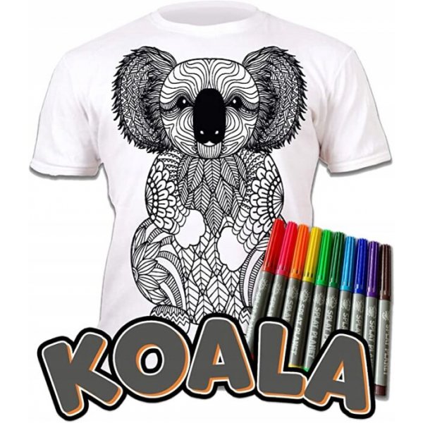 Färglägg din T-shirit - Koala Färglägg din T-shirit - Koala
