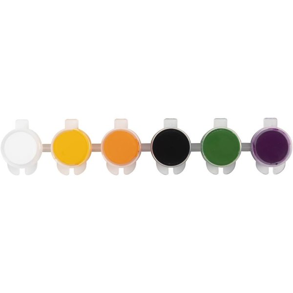 Akrylfärg Plus Color halloweenfärger 6x5 ml - Set Akrylfärg Plus Color halloweenfärger 6x5 ml - Set