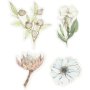 Washi stickers Blommor 25-60 mm 30 st