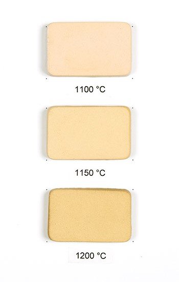 Leire i steint�y, gul med chamotte - 10 kg