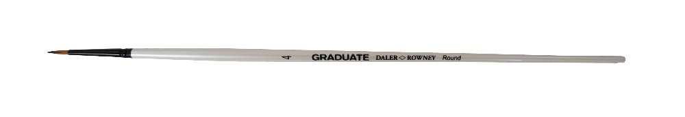 Akrylpensel Graduate Syntetisk Rund LH - 4 - Akrylpensler, Pensler