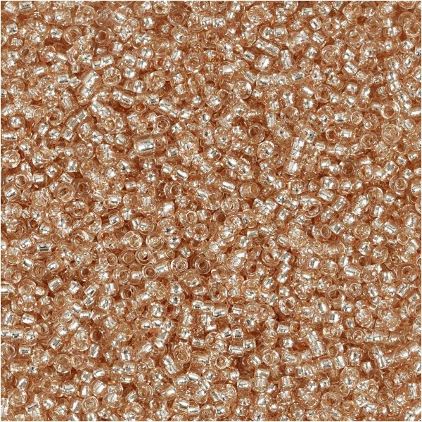 Rocaillepärlor 1,7 mm Persika 25 g Rocaillepärlor 1,7 mm Persika 25 g