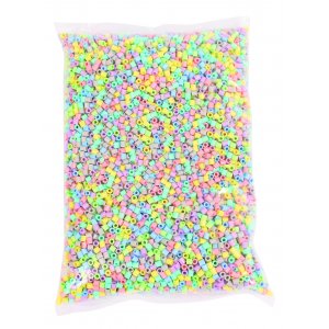 Rørperler pastellblanding - 10000 stk Rørperler pastellblanding - 10000 stk