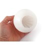 Ljusform i silikon - R�fflad kula � 8,6 cm