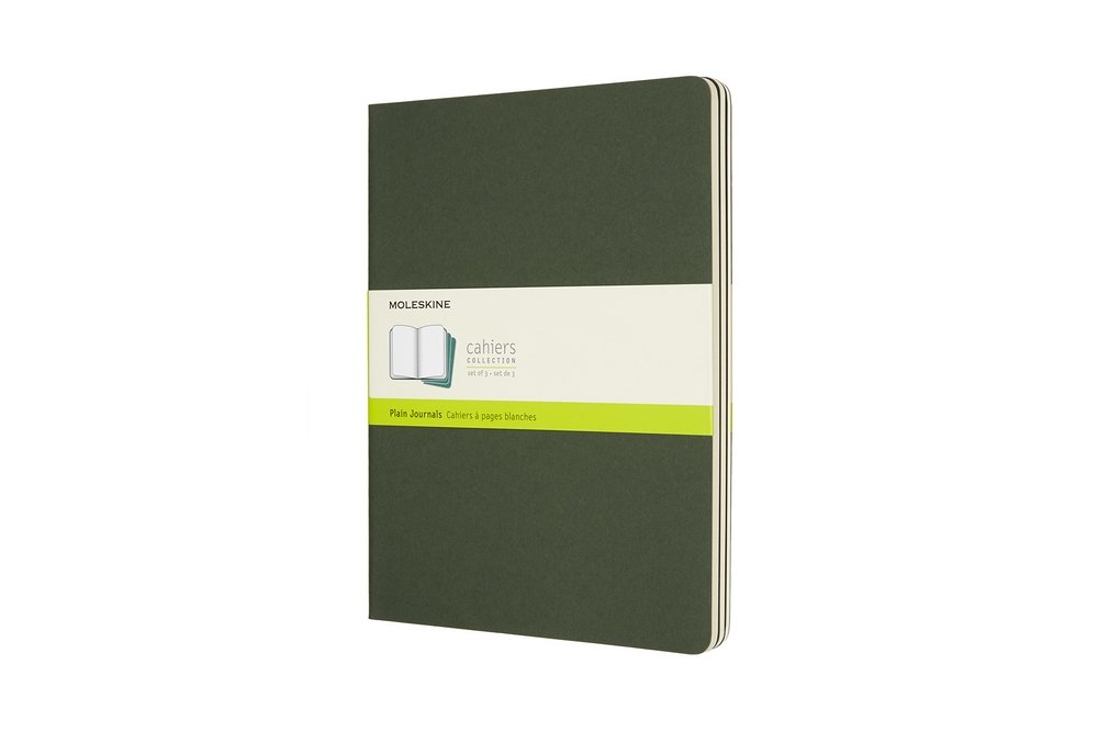 Cahier Hournal XL Blank - Myrtle Green - Notesbøger, Kontorartikler