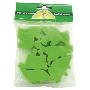 Skumgummist�mplar 6-pack, figurer 5 x 5 cm