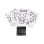 M�larset Kuromi paint by number - 4 motiv med 10 pennor