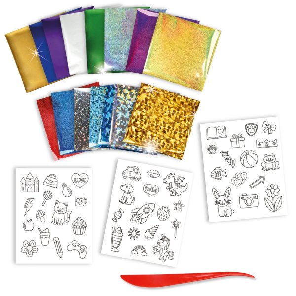 DIY 3D-stickers med folie Sense - Foil Art DIY 3D-stickers med folie Sense - Foil Art