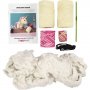 DIY-s�t amigurumi enhj�rning i regnbuens farver - 1 pakke.