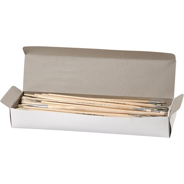 Natur Line Penslar - nr. 1+2+4+8+14+20 - platta - 64 st Natur Line Penslar - nr. 1+2+4+8+14+20 - platta - 64 st