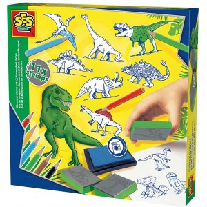 Frimærkesæt - Dinosaurer