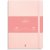 Burde Notesbog Deluxe - A5 linieret - Pink
