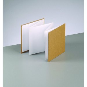 Fotoalbum 13 x 13 cm - brun / hvit 6 ark / 200 g / m²