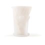 Ljusform i silikon - Draperad gran � 8,5 cm