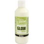 Glow in the Dark - fluorescerende gul - 250 ml