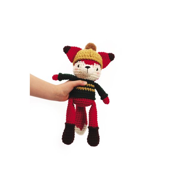 Amigurumi-kit för virkad räv Amigurumi-kit för virkad räv