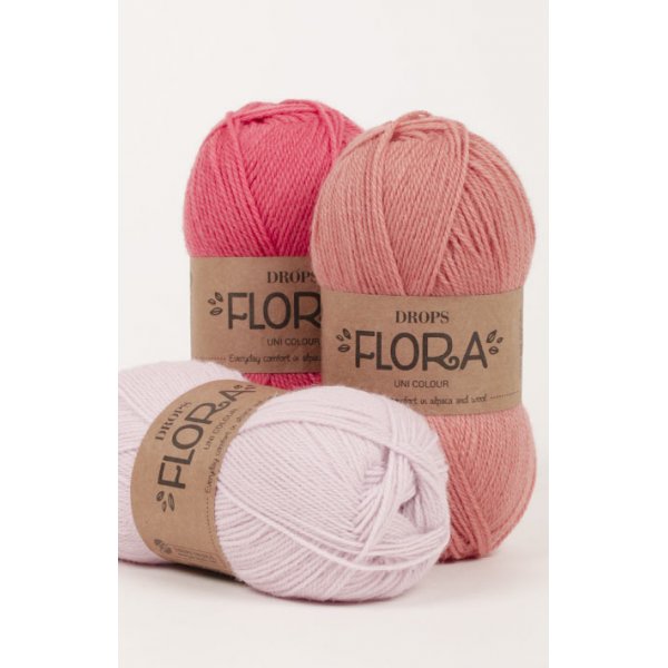 Drops Flora garn - 50g Drops Flora garn - 50g