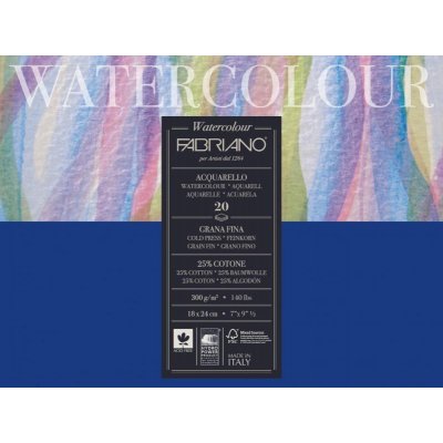 Akvarelmaling/Vandfarver 300 gram Fin