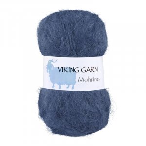 Viking garn Mohrino 50g - Jeansbl (527)