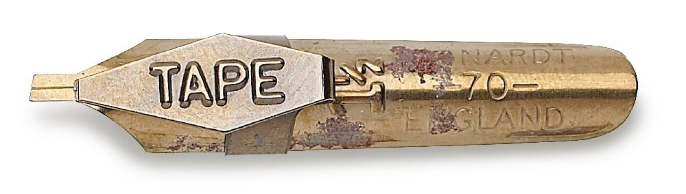Kalligrafi nibs Dip Penne - Ornamental Nib & Tape Res - 1 1/2m - Kalligrafi stift, Kalligrafi, Penne, kridt & tusch