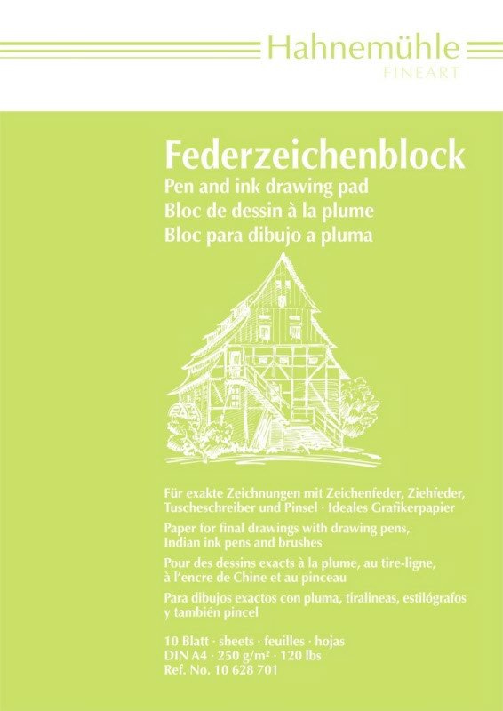 Tegneblok Hahnemühle Penpad 250 g - A3 - Tegneblok, Blok