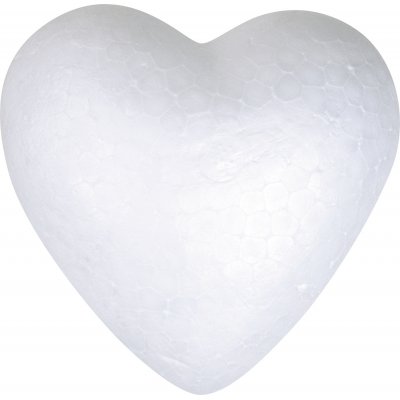 Styrofoam hjerte 10 cm