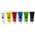 Skolf�rg - Akryl - standardf�rger - blank - 6 x 20 ml