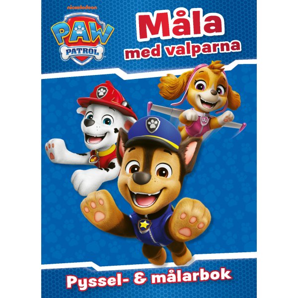 PAW Patrol Maling med valpene - fargeleggingsbok med hobbyer PAW Patrol Maling med valpene - fargeleggingsbok med hobbyer