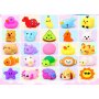 Mini-squishy - 25 st - Blandade motiv