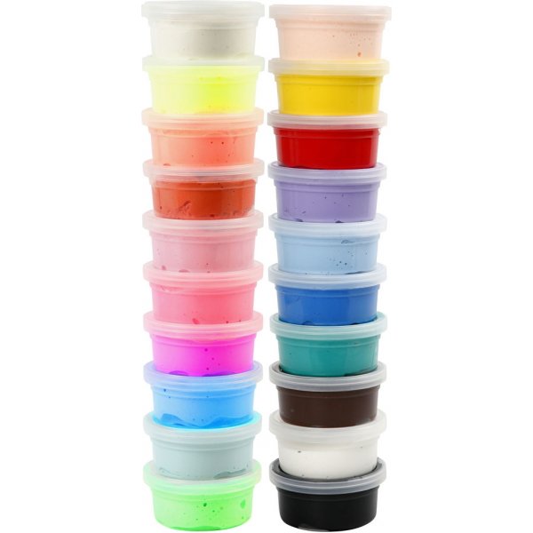 Silk Clay® - mixade färger - 20 x 40 g Silk Clay® - mixade färger - 20 x 40 g