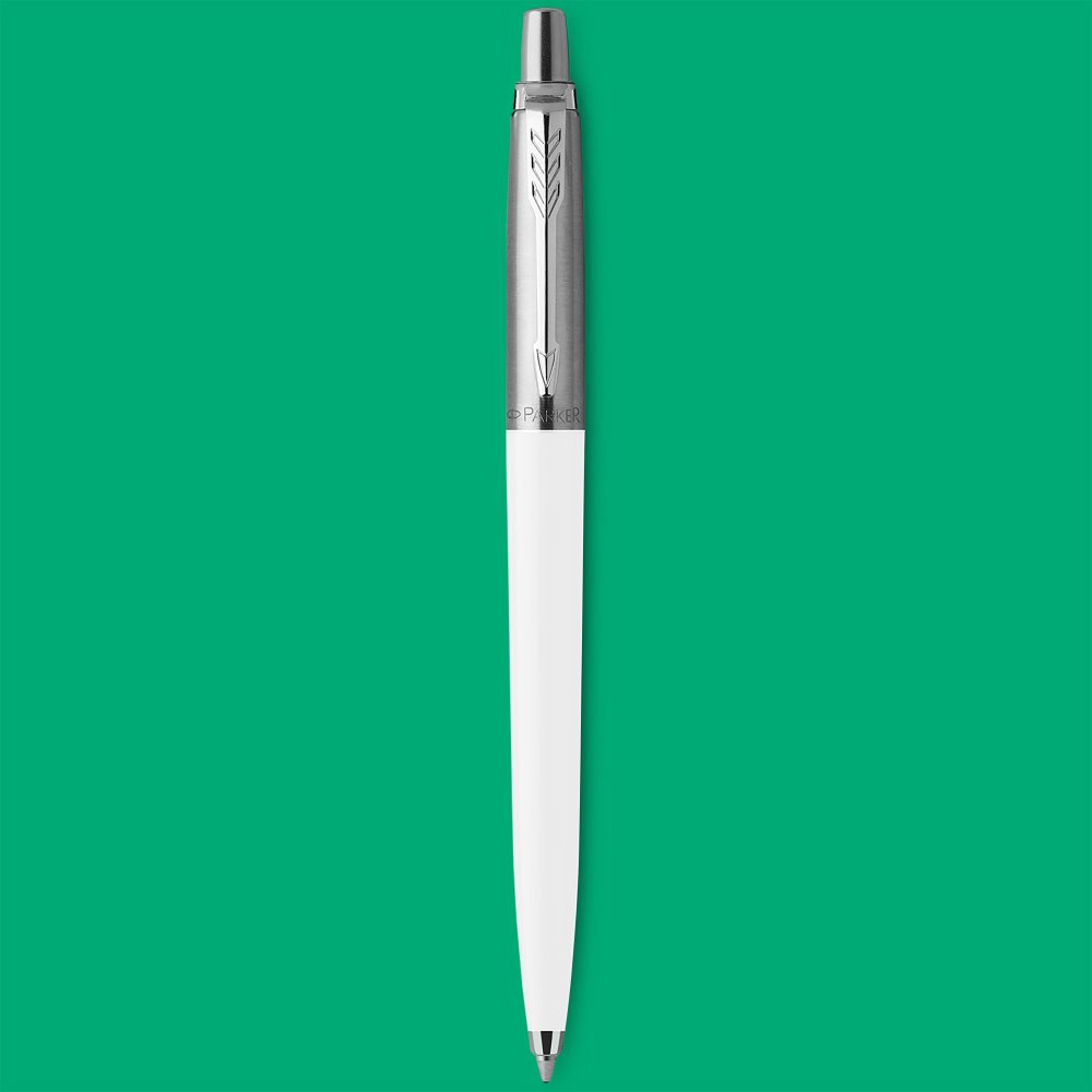 Kuglepen Parker Jotter - Original hvid - Kuglepenne, Penne, Penne, kridt & tusch