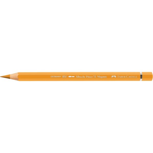 Akvarellblyant Faber-Castell Albrecht Dürer Magnus - Dark Chrome Yellow (109) - Akvarellblyanter, Penner, Penner, fargestifter og blekk