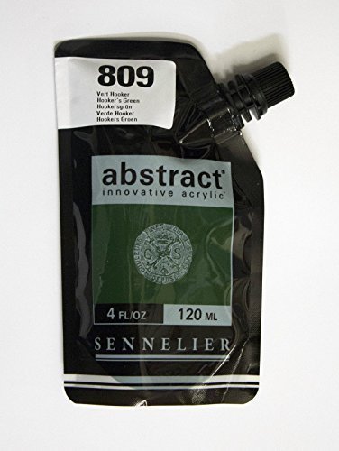 Akrylfärg Sennelier Abstract 120ml - Hooker s Green (809) - Akrylfärger, Konstnärsfärger