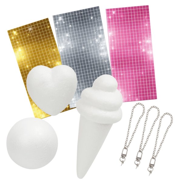 Designa discobollar Sense - DIY-kit med spegelmosaik Designa discobollar Sense - DIY-kit med spegelmosaik