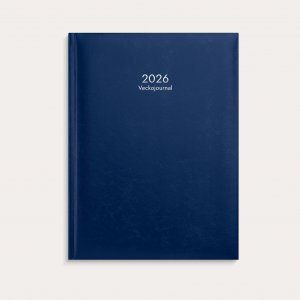 Ukejournal 2023 Kunstskinn - Mørkeblått Ukejournal 2023 Kunstskinn - Mørkeblått