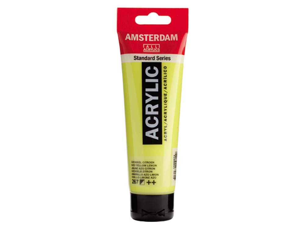 Amsterdam Akrylmaling 120 ml - Azo Gul Citron - Akrylfarver, Kunstnerfarver