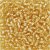 Rocaille perler - guld - 25 g