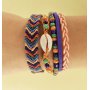 Set för att göra brasilianskt armband med 5 delar Set för att göra brasilianskt armband med 5 delar