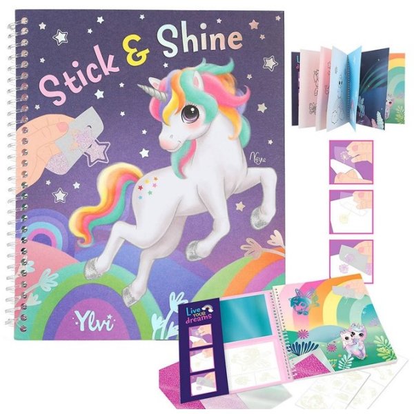 Ylvi Stick & Shine m�larbok