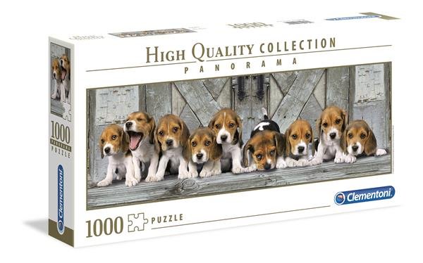 Puslespill HQ Kolleksjon Panorama 1000 brikker - Beagle