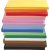 Dekorgummi - blandede farger - A4 - 15x10 stk