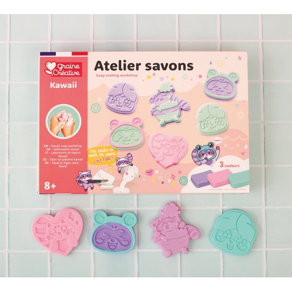 Kawaii tvåltillverkningskit Kawaii tvåltillverkningskit