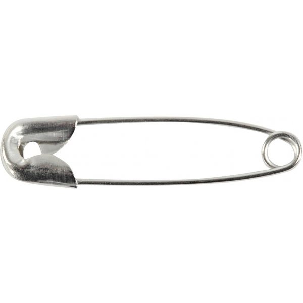 Säkerhetsnålar - silver - 100 st Säkerhetsnålar - silver - 100 st