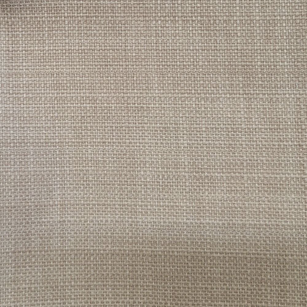Møbelstof i hørlook - beige - Ensfarvet møbelstof, Møbelstoffer, Stof