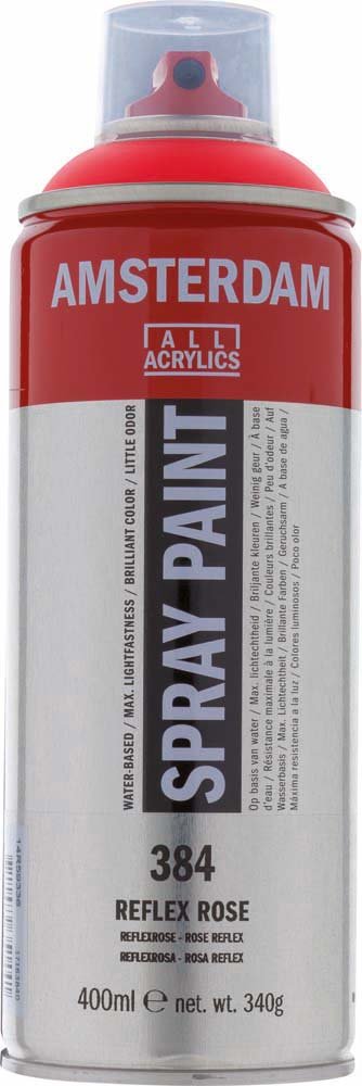 Amsterdam Spray 400 ml - Reflex Rose - Spraydåser, Spraymaling, Hobbyfarve