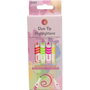 Duo Tip Highlighter 4P