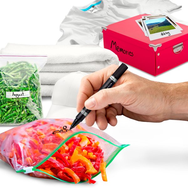 Permanent pen Lumocolor mix s�t 4-pak sort