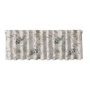 Multistribet frakke Maleys med bladmønster 50 cm Beige - Sælges i metermål Multistribet frakke Maleys med bladmønster 50 cm Beige - Sælges i metermål